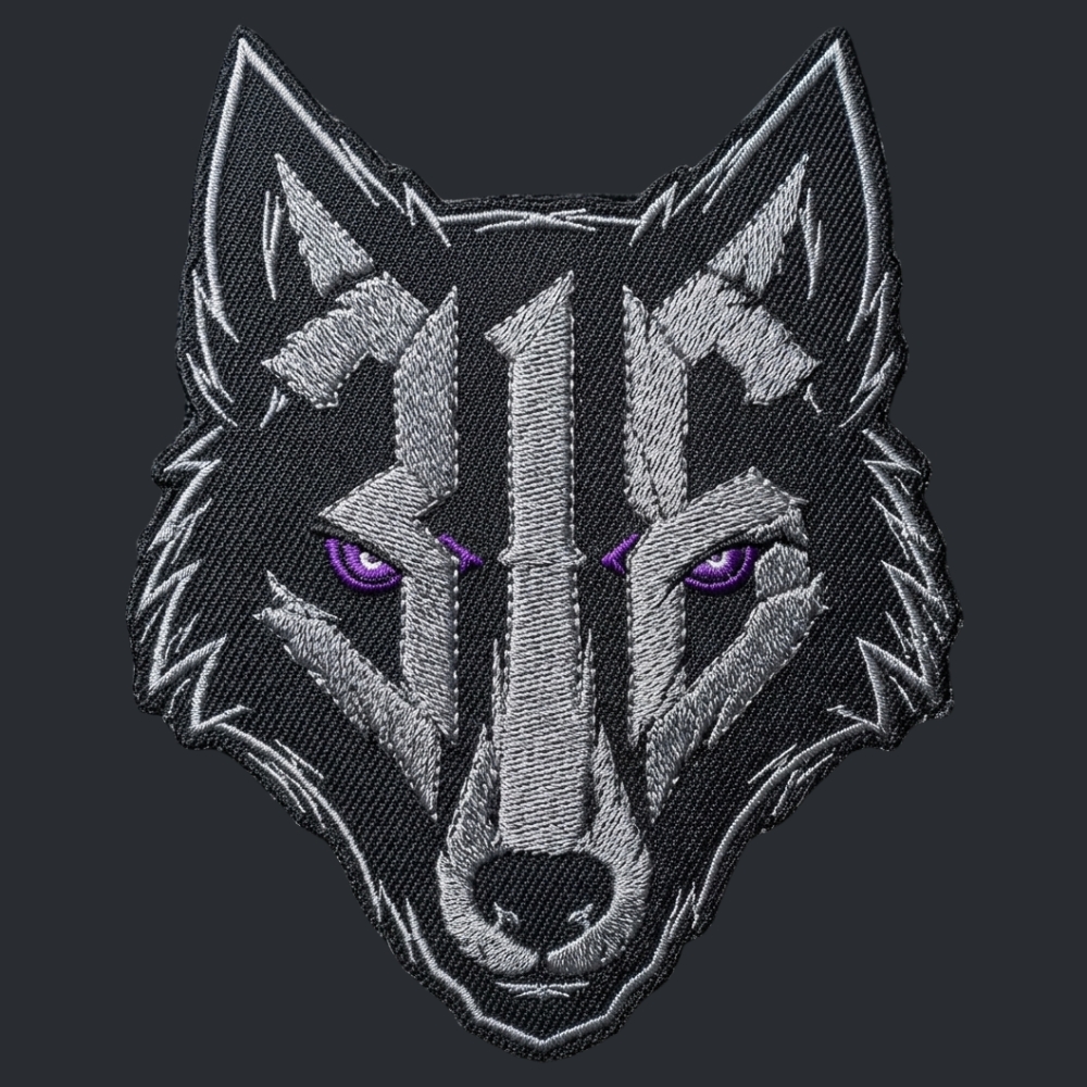 Embroidery patch sample