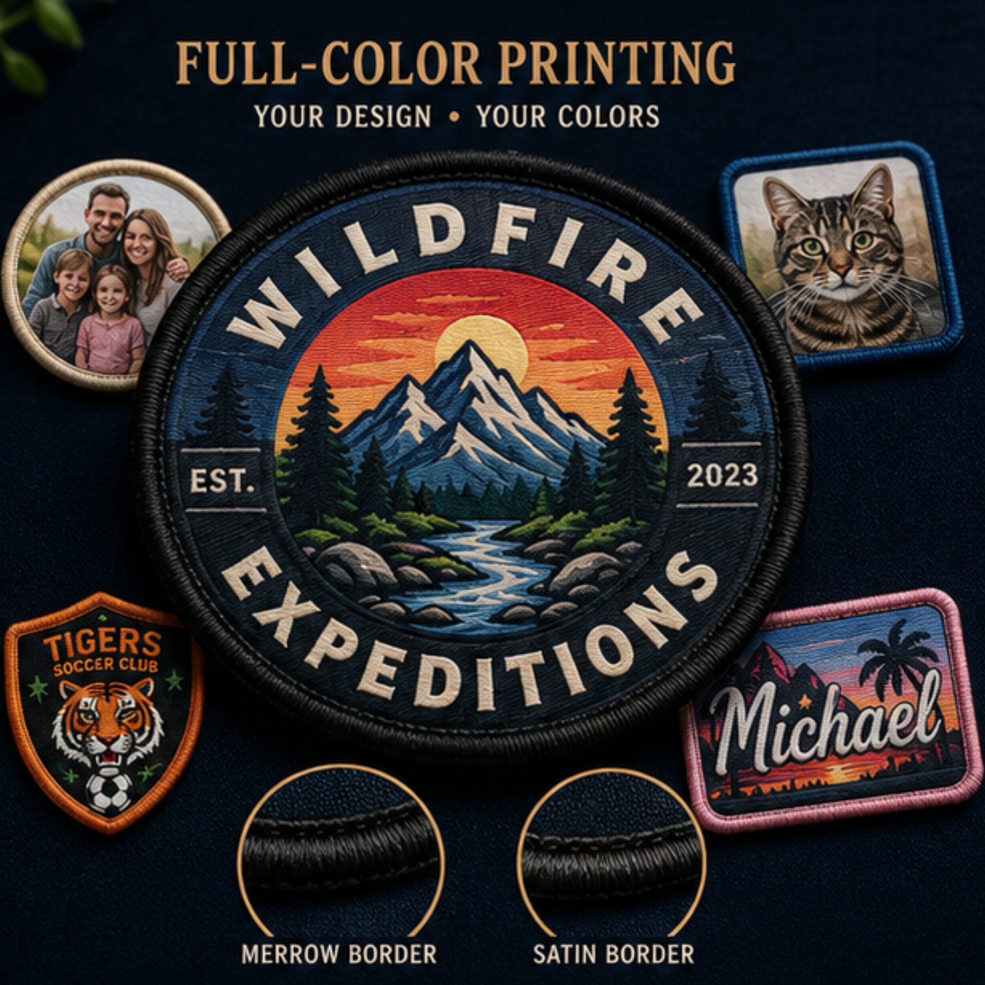 Printed Patches